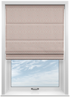 Parapet, Blush - Roman Blind